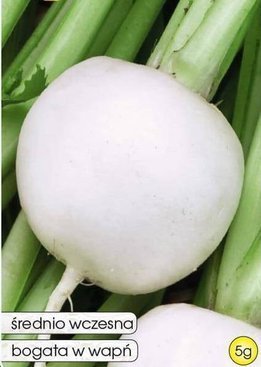 Turnip SNOWBALL 5g (Brassica rapa)
