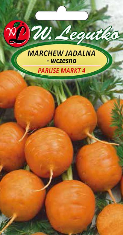 Edible carrot PARIJSER MARKT 4 round 3g (Daucus carota)