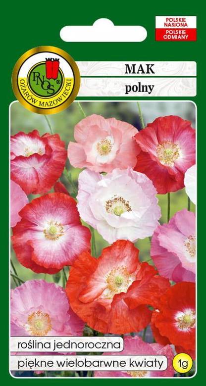 Field poppy mix 1g (Papaver rhoeas)