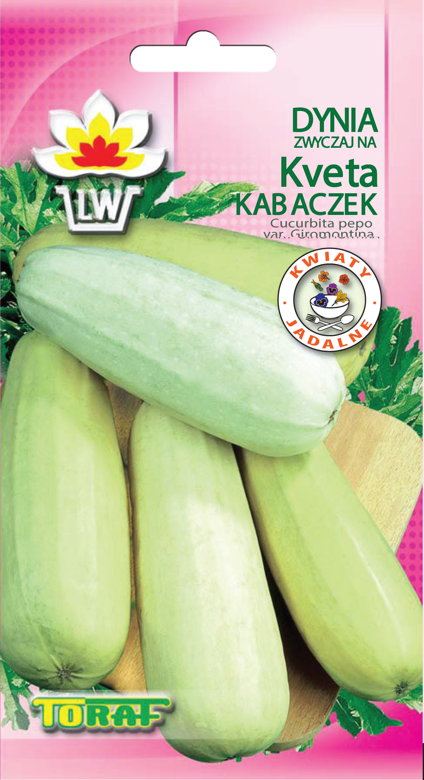 Zucchini Squash KVETA 3g (Cucurbita pepo var. Giromantina)