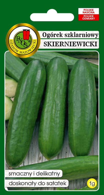 Ogórek pod osłony SKIERNIEWICKI 1g (Cucumis sativus)