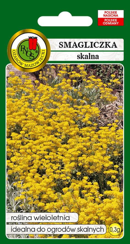 Yellow rockery alyssum 0.3g (Allysum saxatile)