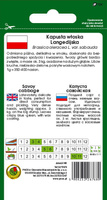 Kapusta włoska LANGEDIJSKA 2g (Brassica oleracea L. var. sabauda)