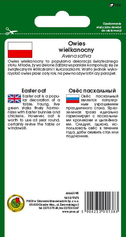 Easter oats 10g (Avena sativa)