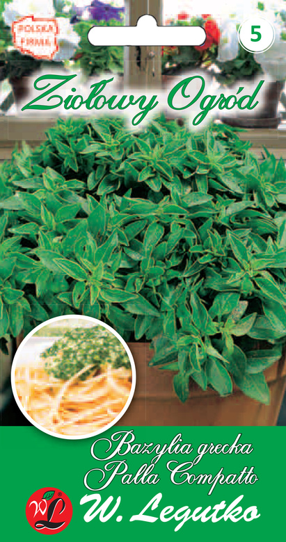 Greek Basil PALLA COMPATTO 0.5g (Ocimum basilicum)