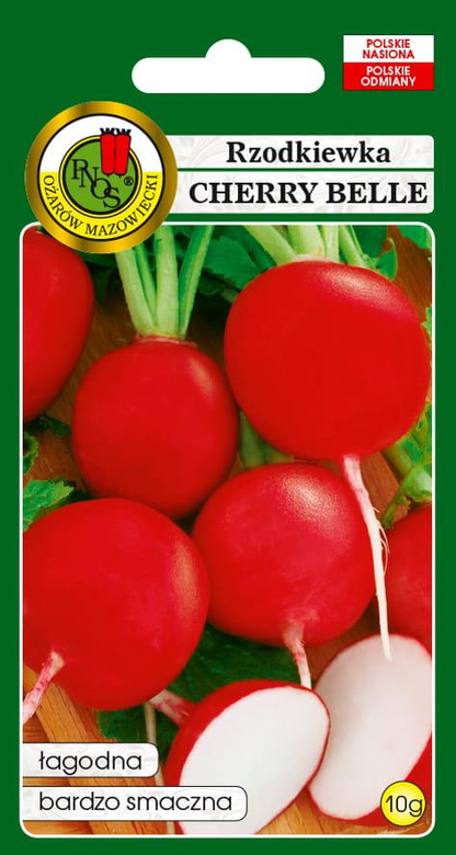 Cherry Belle Radish 10g (Raphanus sativus var. sativus)