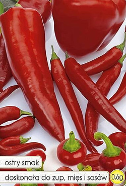 Papryka ostra mieszanka 0,6g (Capsicum annuum)