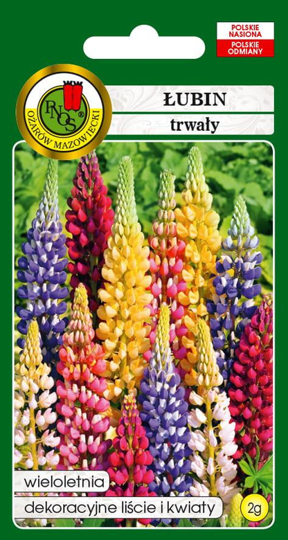Łubin trwały RUSSEL mix 2g (Lupinus polyphyllus)