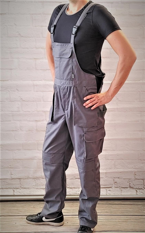 Women's and men's work pants overalls