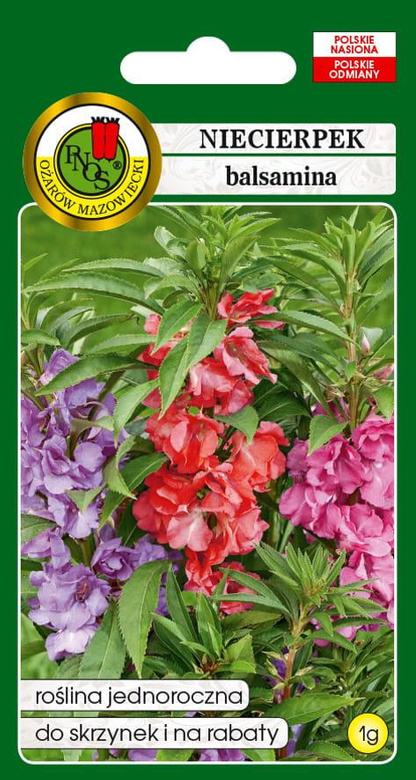 Balsam impatiens mix 1g (Impatiens balsamina fl.pl)