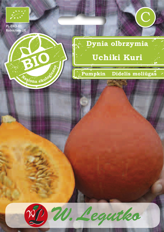 Dynia olbrzymia UCHIKI KURI 2g BIO (Cucurbita maxima)