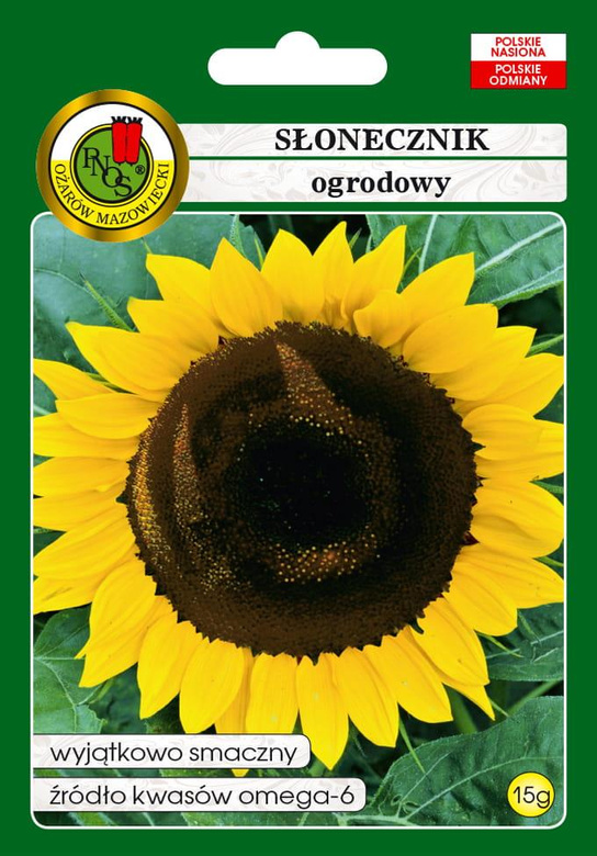 Słonecznik ogrodowy jadalny 20g (Helianthus annuus)