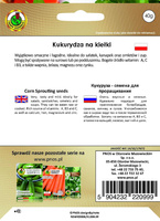 Nasiona na kiełki KUKURYDZA 40g