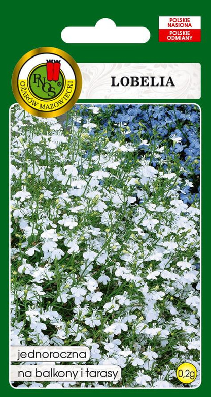 White Lobelia 0.2g (Lobelia erinus compacta)