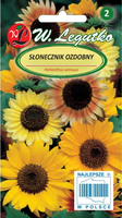 Słonecznik ozdobny wysoki pojedynczy mix 3g (Helianthus annuus)