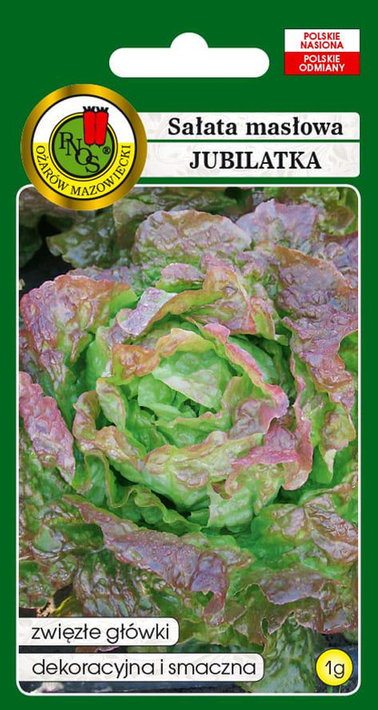 Butterhead lettuce JUBILATKA 1g (Lactuca sativa var.capitata)