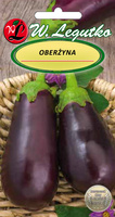 Eggplant Black Beauty Oberżyna 1g (Solanum melongena)