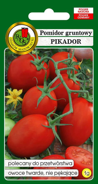 Ground tomato PIKADOR 1g (Solanum lycopersicum L.)