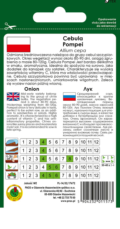 POMPEI 1g Onion Chives (Allium cepa)