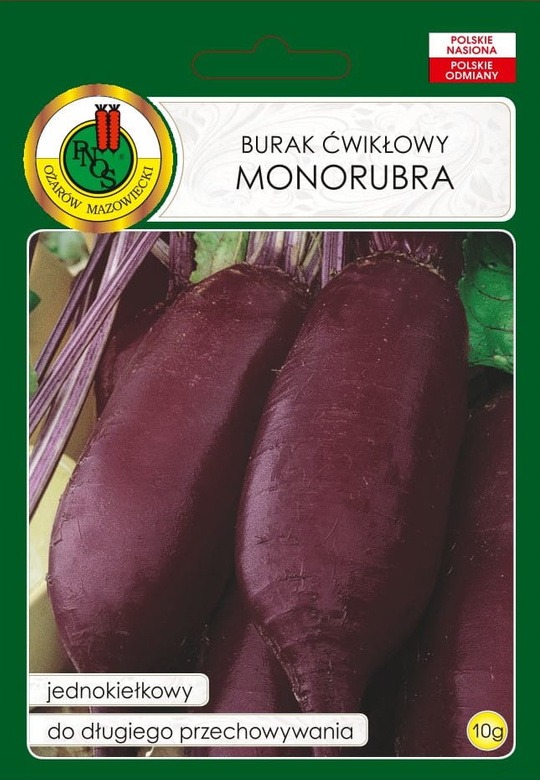 Burak ćwikłowy MONORUBRA 10g (Beta vulgaris)