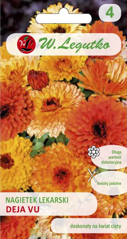 Nagietek lekarski DEJA VU mix 2g (Calendula officinalis)