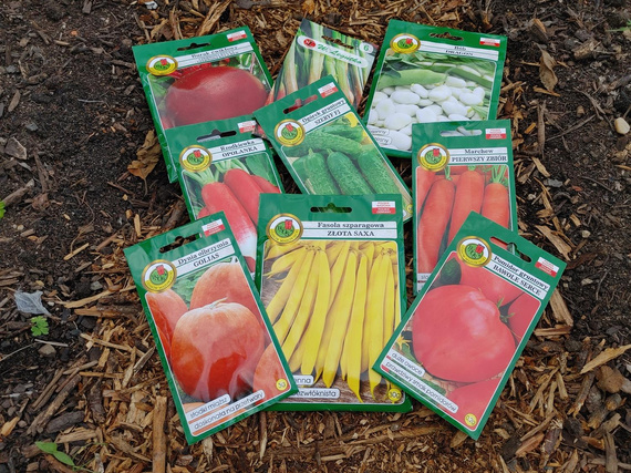 VEGETABLES FOR STARTER seed kit