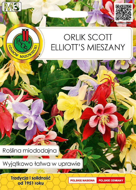 Orlik SCOTT ELLIOTT'S mix 1.5g (Aquilegia x hybrida)