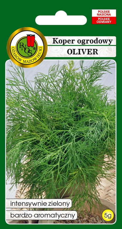 Koper ogrodowy OLIVER 5g (Anethum graveolens)