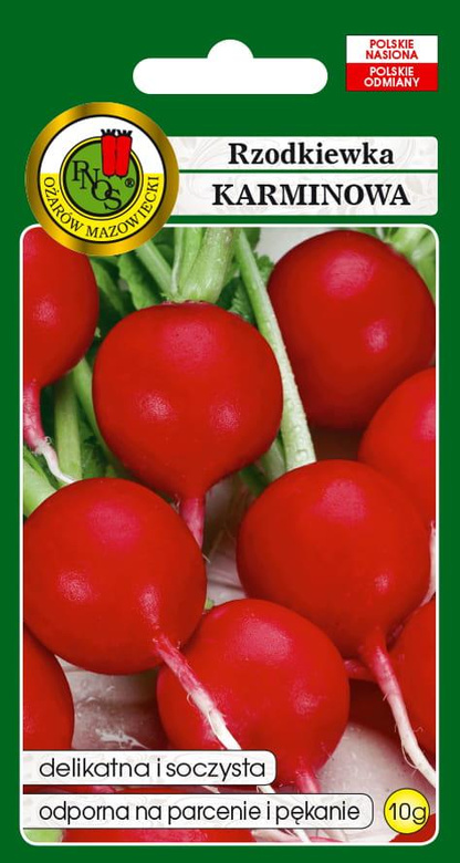 Crimson Radish 10g (Raphanus sativus var. sativus)