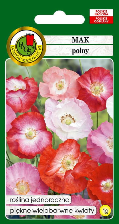 Field poppy mix 1g (Papaver rhoeas)