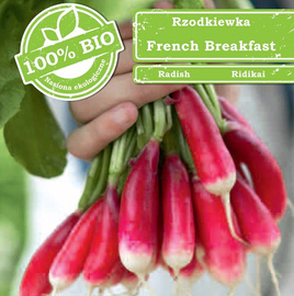 French Breakfast Radish 35g BIO (Raphanus sativus var. sativus)