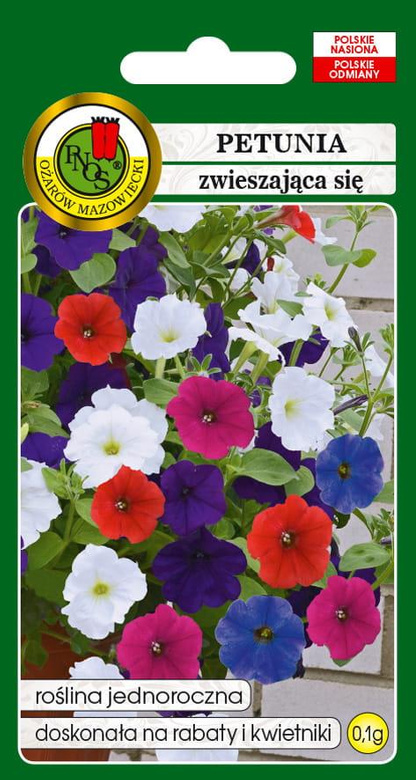 Petunia zwieszająca się mix 0,1g (Petunia pendula)