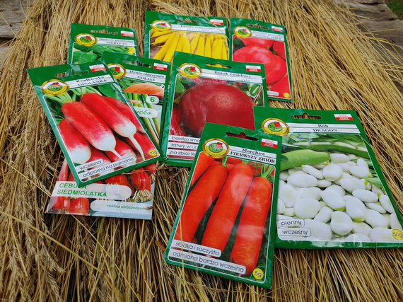 VEGETABLES FOR STARTER seed kit