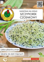 Nasiona na kiełki SZCZYPIOREK CZOSNKOWY 5g (Allium tuberosum)