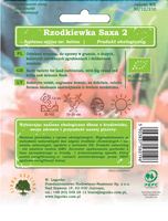Rzodkiewka SAXA 2 5g BIO (Raphanus sativus var. sativus)