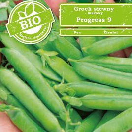 Organic shelling pea seeds PROGRESS 9 30g BIO (Pisum sativum)