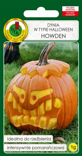 Dynia zwyczajna Halloween HOWDEN 1g (Cucurbita pepa)