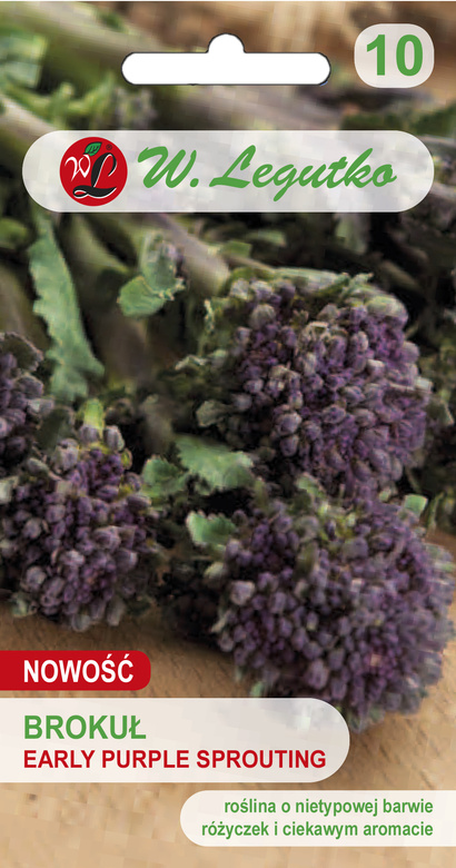 Broccoli EARLU PURPLE SPROUTING 1g (Brassica oleracea italica)