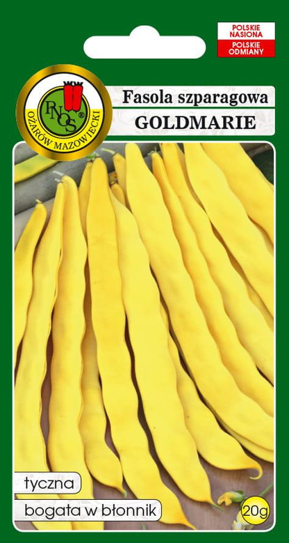 Yellow pole bean GOLDMARIE 20g (Phaseolus vulgaris)