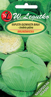 White Cabbage BRUNSWICKA 2g (Brassica oleracea var. capitata alba)