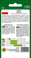 Sałata głowiasta masłowa JUSTYNA 1g (Lactuca sativa var.capitata)