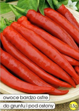 CAYENNE Pepper 0.5g (Capsicum annuum)