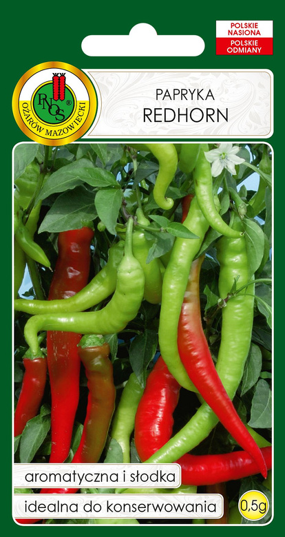 REDHORN Pepper 0.5g (Capsicum annuum)