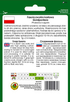 Yellow dwarf GOLDPANTERA green beans 50g (Phaseolus vulgaris)