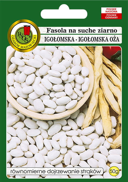 Fasola na suche nasiona IGOŁOMSKA-IGOŁOMSKA OŻA 50g (Phaseolus vulgaris)