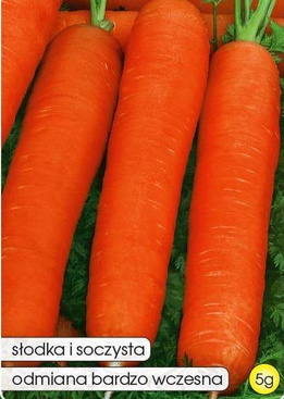 Edible carrot FIRST HARVEST 5g (Daucus carota)