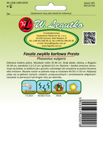 Green dwarf common bean PRESTO type flageolet 30g (Phaseolus vulgaris)