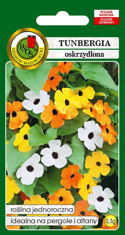 Winged Thunbergia mix 0.3g (Thunbergia alata)