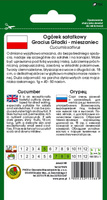 Ogórek gruntowy GRACIUS GŁADKI F1 5g (Cucumis sativus)