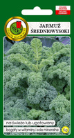 Jarmuż średniowysoki HALBHOHER GRUNER KRAUSER 5g (Brassica oleracea L. convar. acephala)